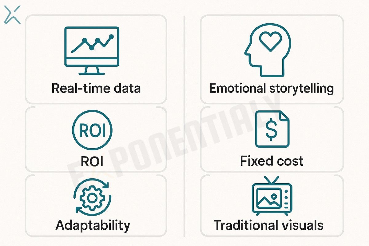 PPC and social media marketing illustration
